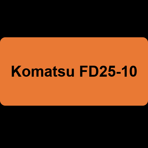 Komatsu FD25-10